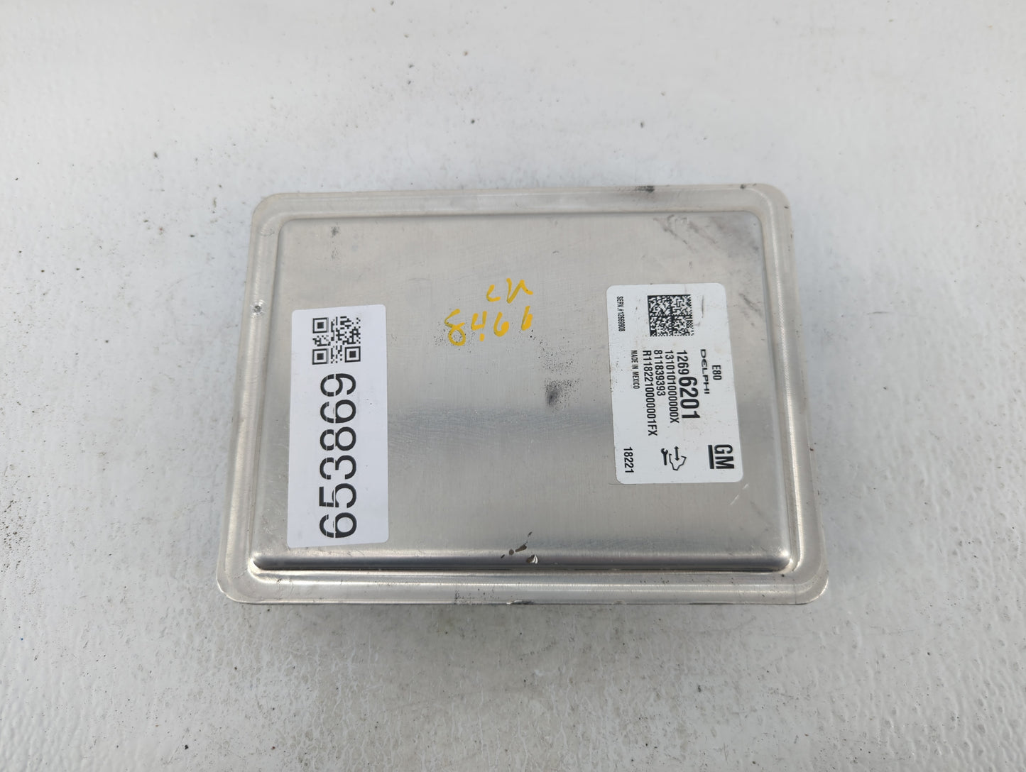 2017-2019 Chevrolet Cruze PCM Engine Control Computer ECU ECM PCU OEM P/N:12696201 Fits Fits 2017 2018 2019 2020 2021 2022 O