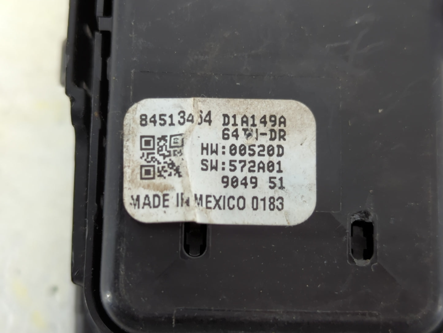 2018-2022 Chevrolet Equinox Master Power Window Switch Replacement Driver Side Left P/N:84513464 Fits OEM Used Auto Parts -