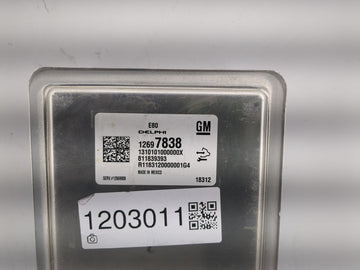 2018-2020 Chevrolet Equinox PCM Engine Control Computer ECU ECM PCU OEM P/N:12697838 Fits Fits 2017 2018 2019 2020 2021 2022 OEM Used Auto Parts