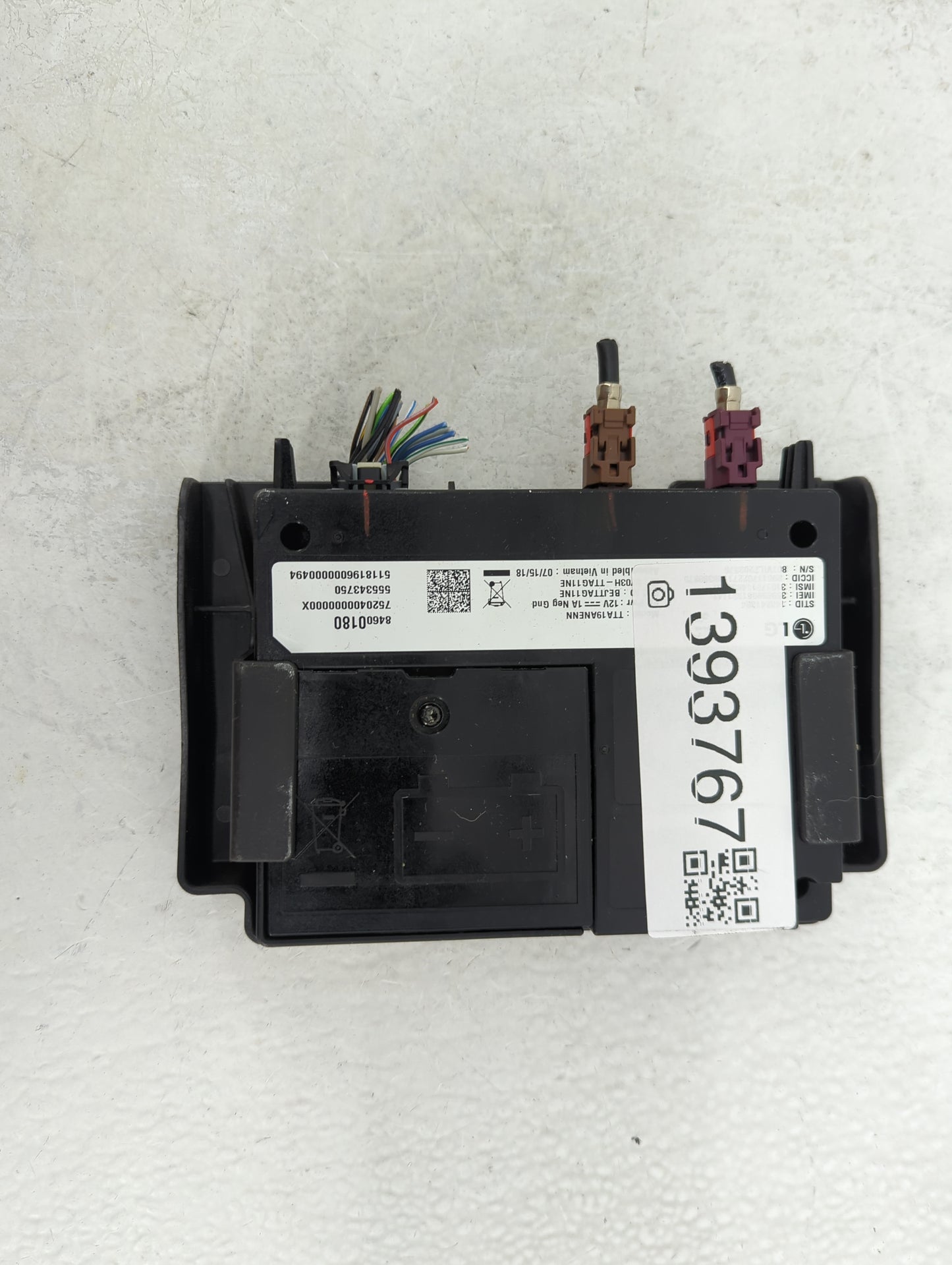 2019-2022 Chevrolet Equinox Radio AM FM Cd Player Receiver Replacement P/N:84600180 Fits Fits 2018 2019 2020 2021 2022 OEM U