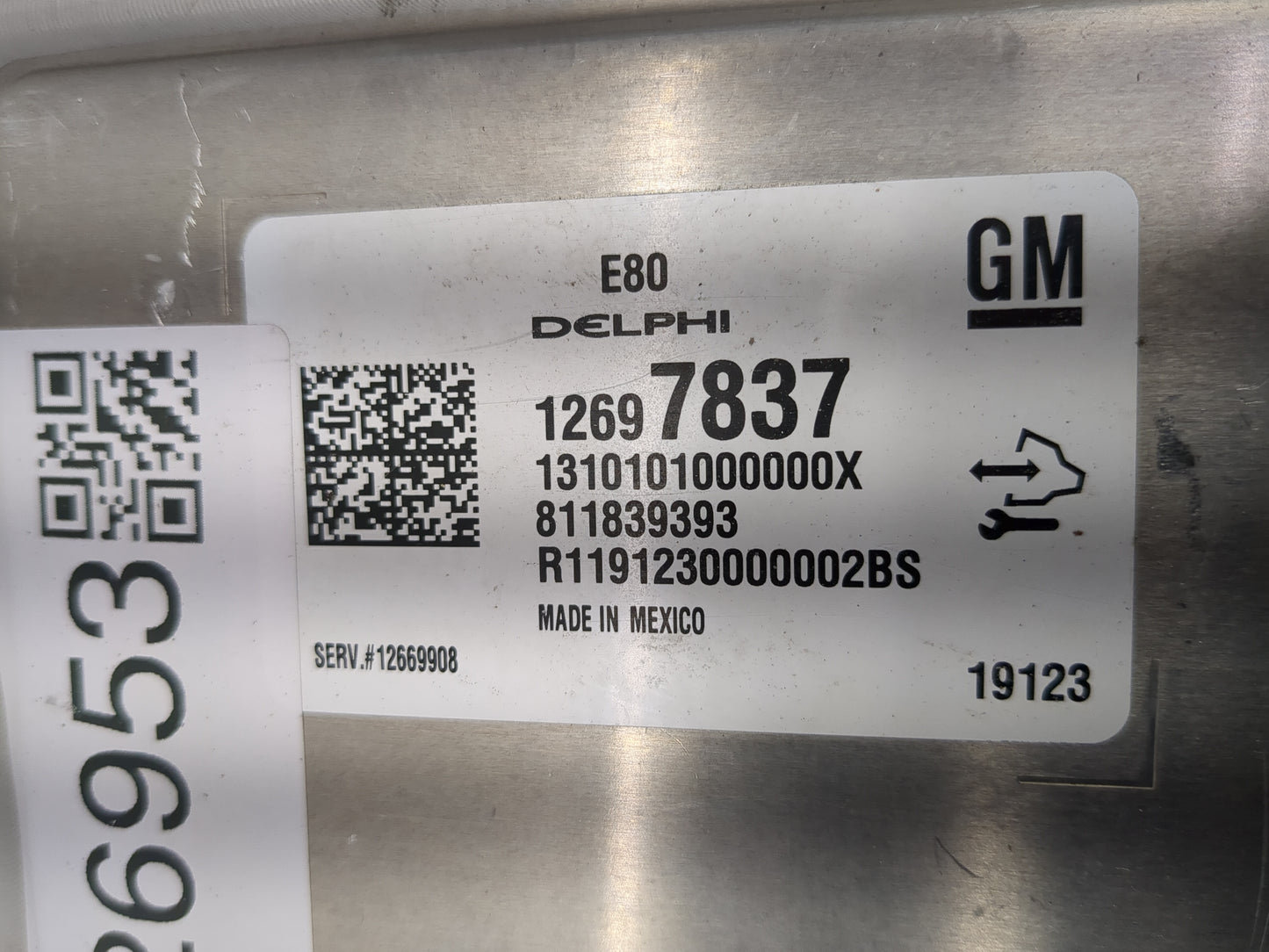 2018-2020 Chevrolet Equinox PCM Engine Control Computer ECU ECM PCU OEM P/N:12697837 12669908 Fits OEM Used Auto Parts - Oem
