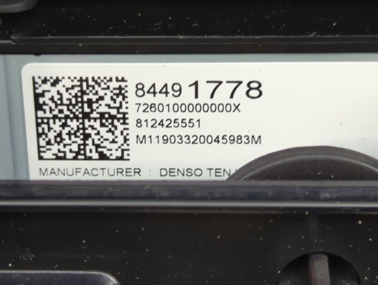 2019-2019 Chevrolet Equinox Information Display Screen Black 1434465 - Oemusedautoparts1.com