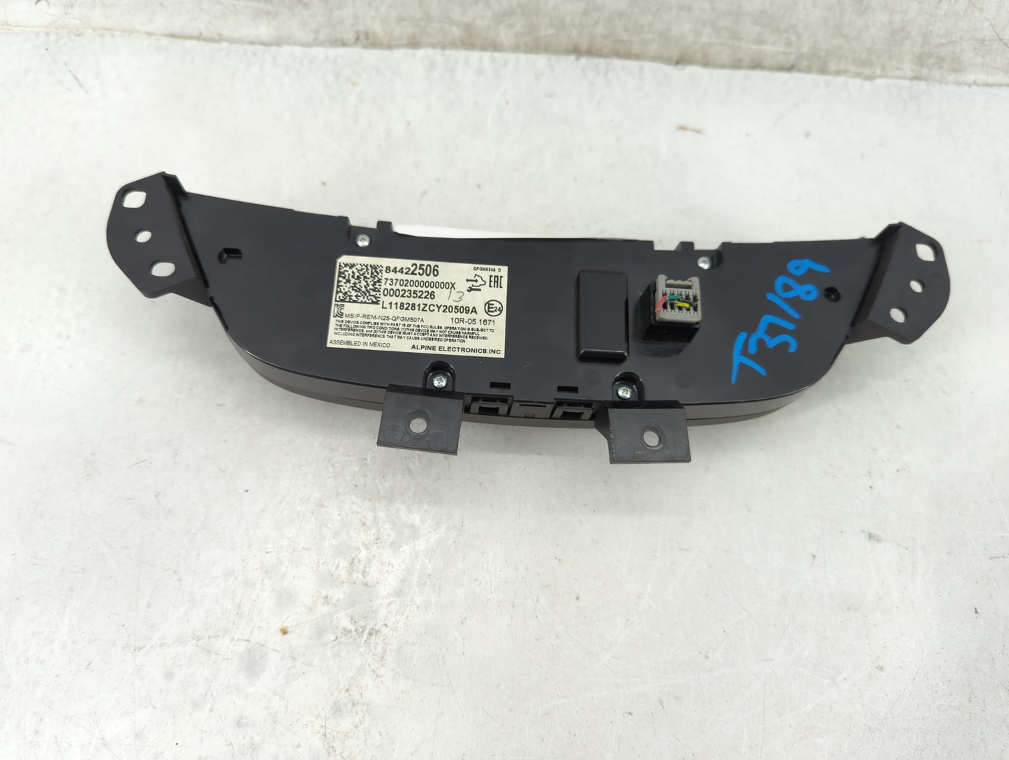 2018-2019 Chevrolet Equinox Climate Control Module Temperature AC/Heater Replacement P/N:84422506 13QFGM507A Fits Fits 2018