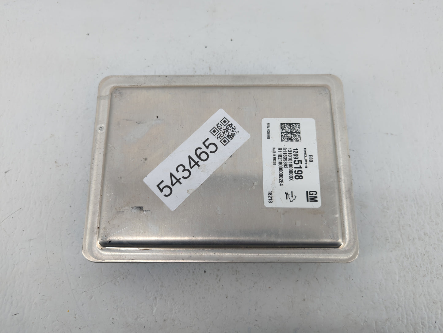 2018-2020 Chevrolet Equinox PCM Engine Control Computer ECU ECM PCU OEM P/N:12695198 Fits Fits 2017 2018 2019 2020 2021 2022