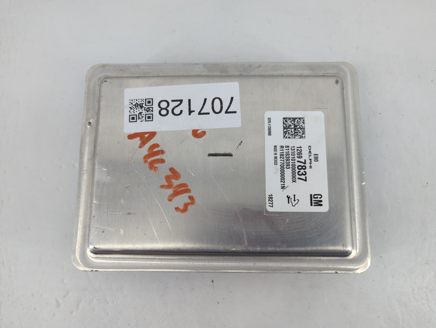 2018-2020 Chevrolet Equinox PCM Engine Control Computer ECU ECM PCU OEM P/N:12697837 Fits Fits 2017 2018 2019 2020 2021 2022