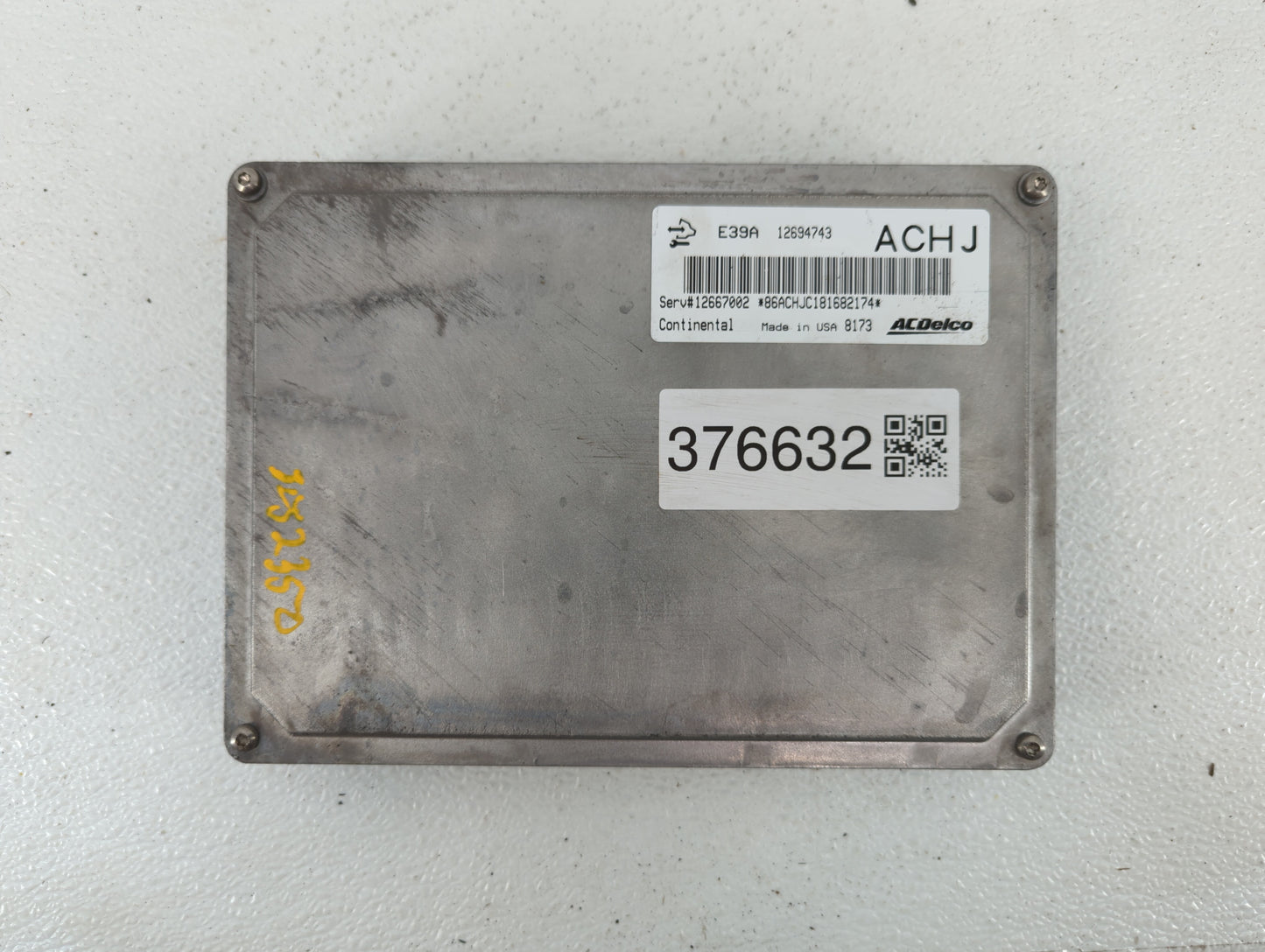 2017-2019 Chevrolet Impala PCM Engine Control Computer ECU ECM PCU OEM P/N:12694743 12667002, 12685918 Fits Fits 2017 2018 2