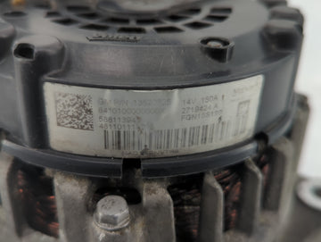 2017-2020 Chevrolet Impala Alternator Replacement Generator Charging Assembly Engine OEM P/N:13520825 Fits OEM Used Auto Parts