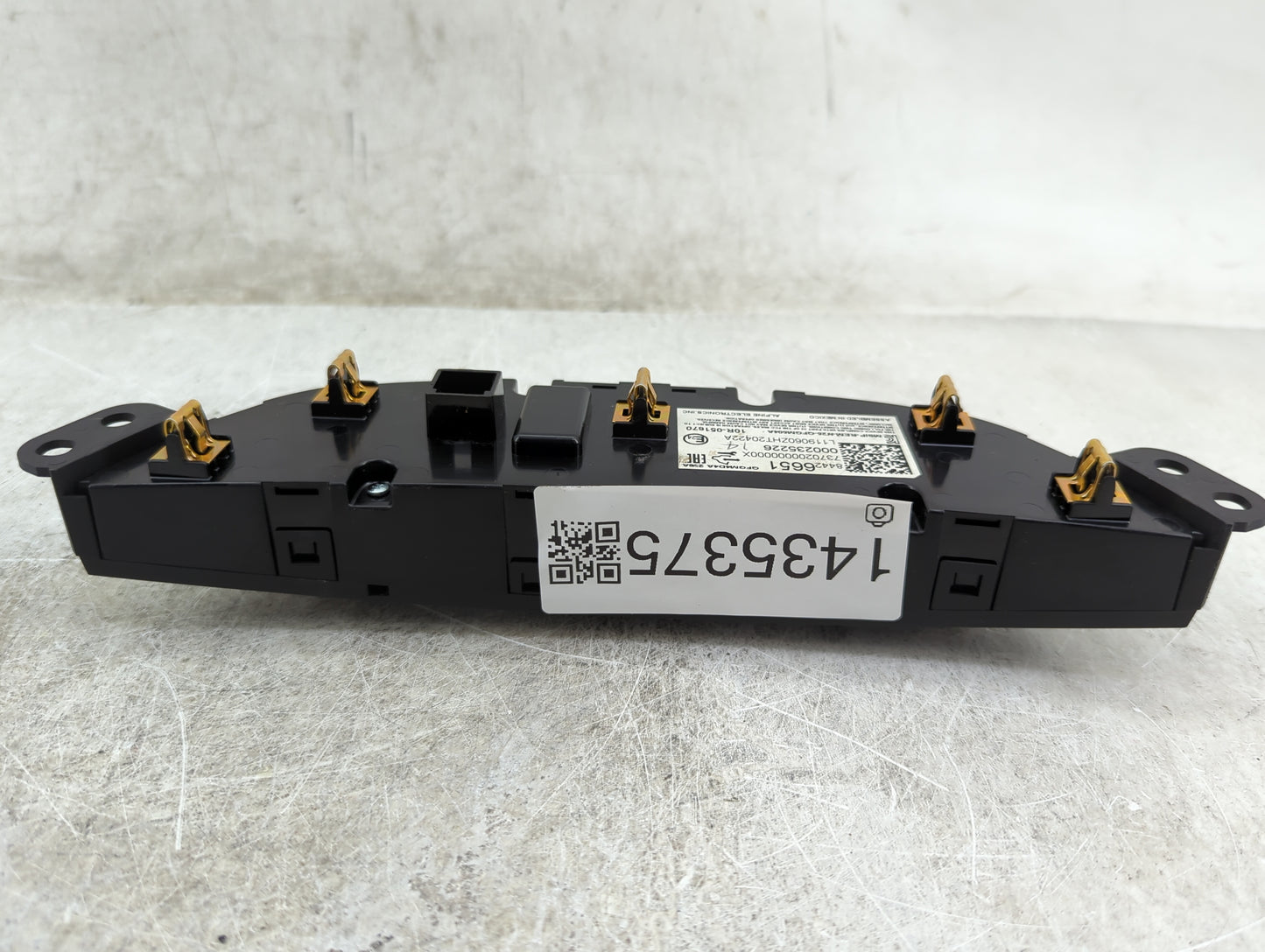 2019-2021 Chevrolet Malibu Climate Control Module Temperature AC/Heater Replacement P/N:84426651 QFGM4D4A Fits Fits 2019 202