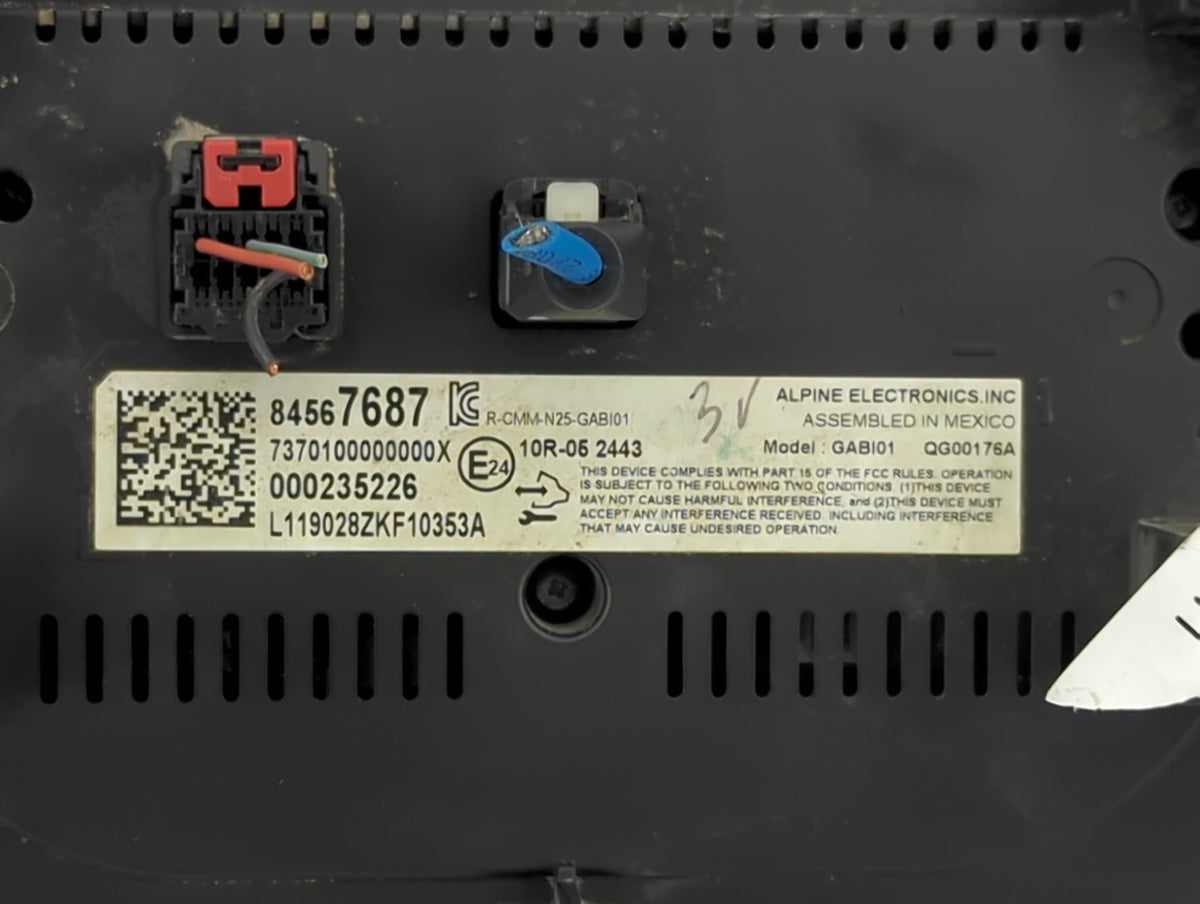 Chevrolet Malibu Information Radio Display Screen Black 1436923 - Oemusedautoparts1.com