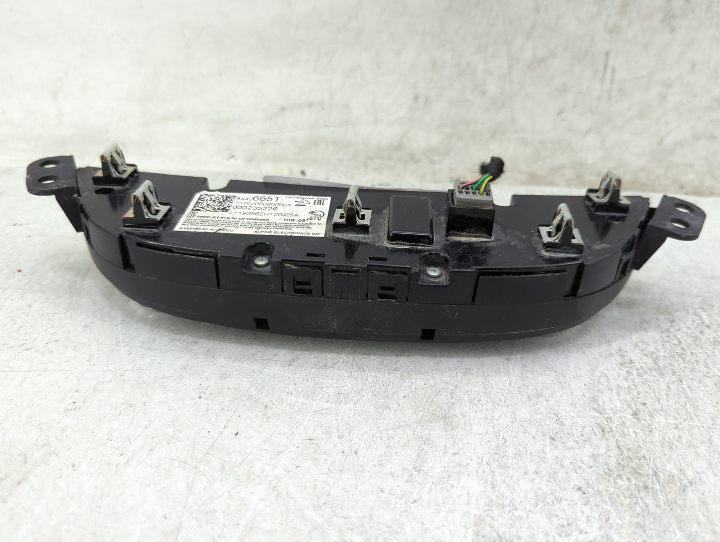 2019-2021 Chevrolet Malibu Climate Control Module Temperature AC/Heater Replacement P/N:84426651 Fits Fits 2019 2020 2021 OE