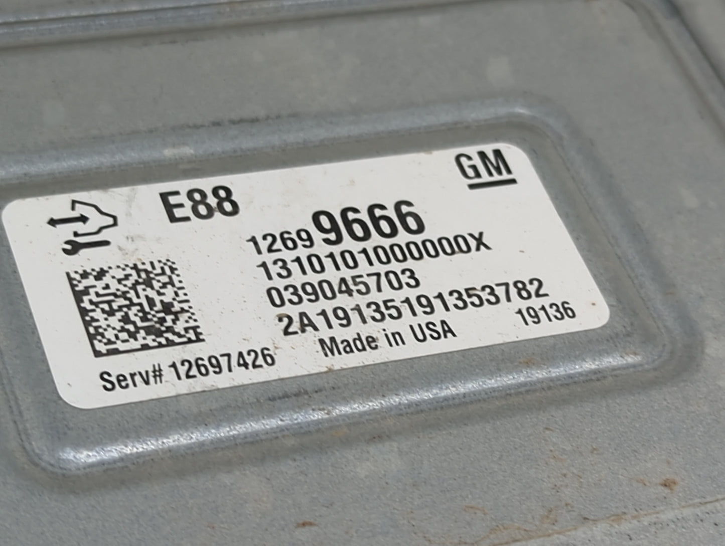 2018-2019 Chevrolet Malibu PCM Engine Control Computer ECU ECM PCU OEM P/N:12699666 12697426 Fits Fits 2018 2019 OEM Used Au