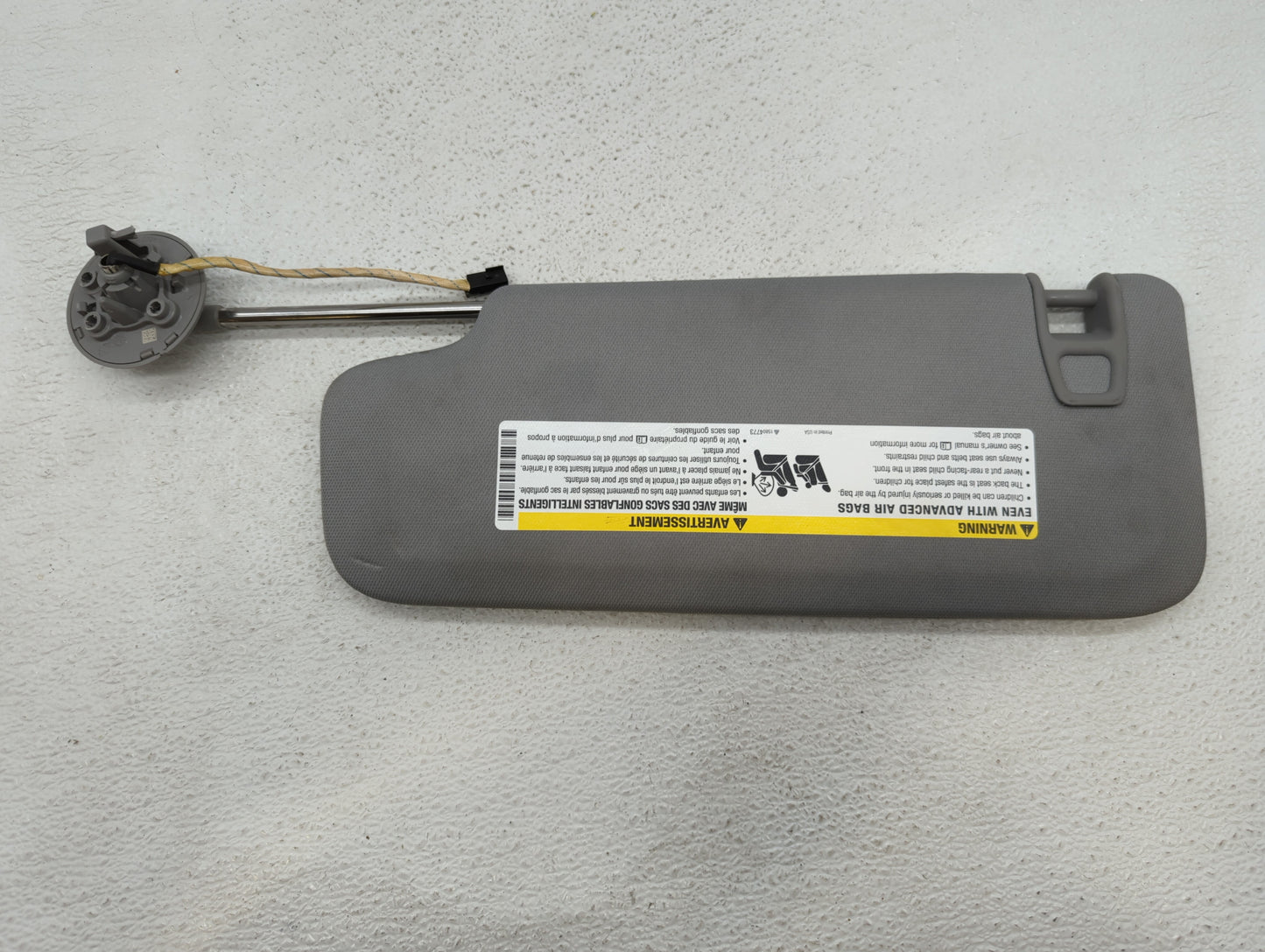 2016-2021 Chevrolet Malibu Sun Visor Shade Replacement Passenger Right Mirror Fits Fits 2016 2017 2018 2019 2020 2021 OEM Us