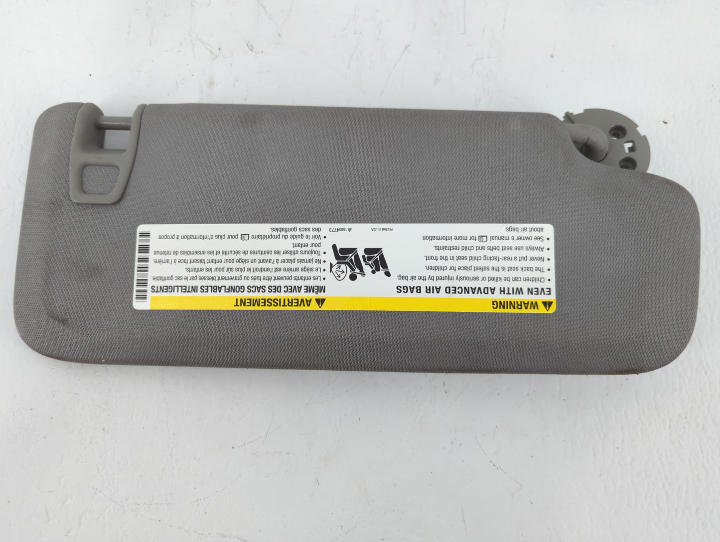 2016-2021 Chevrolet Malibu Sun Visor Shade Replacement Driver Left Mirror Fits Fits 2016 2017 2018 2019 2020 2021 OEM Used A