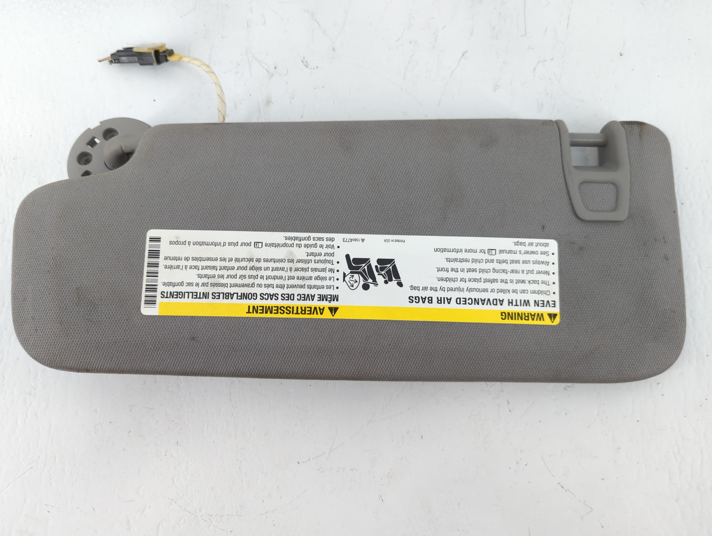 2016-2021 Chevrolet Malibu Sun Visor Shade Replacement Passenger Right Mirror Fits Fits 2016 2017 2018 2019 2020 2021 OEM Us