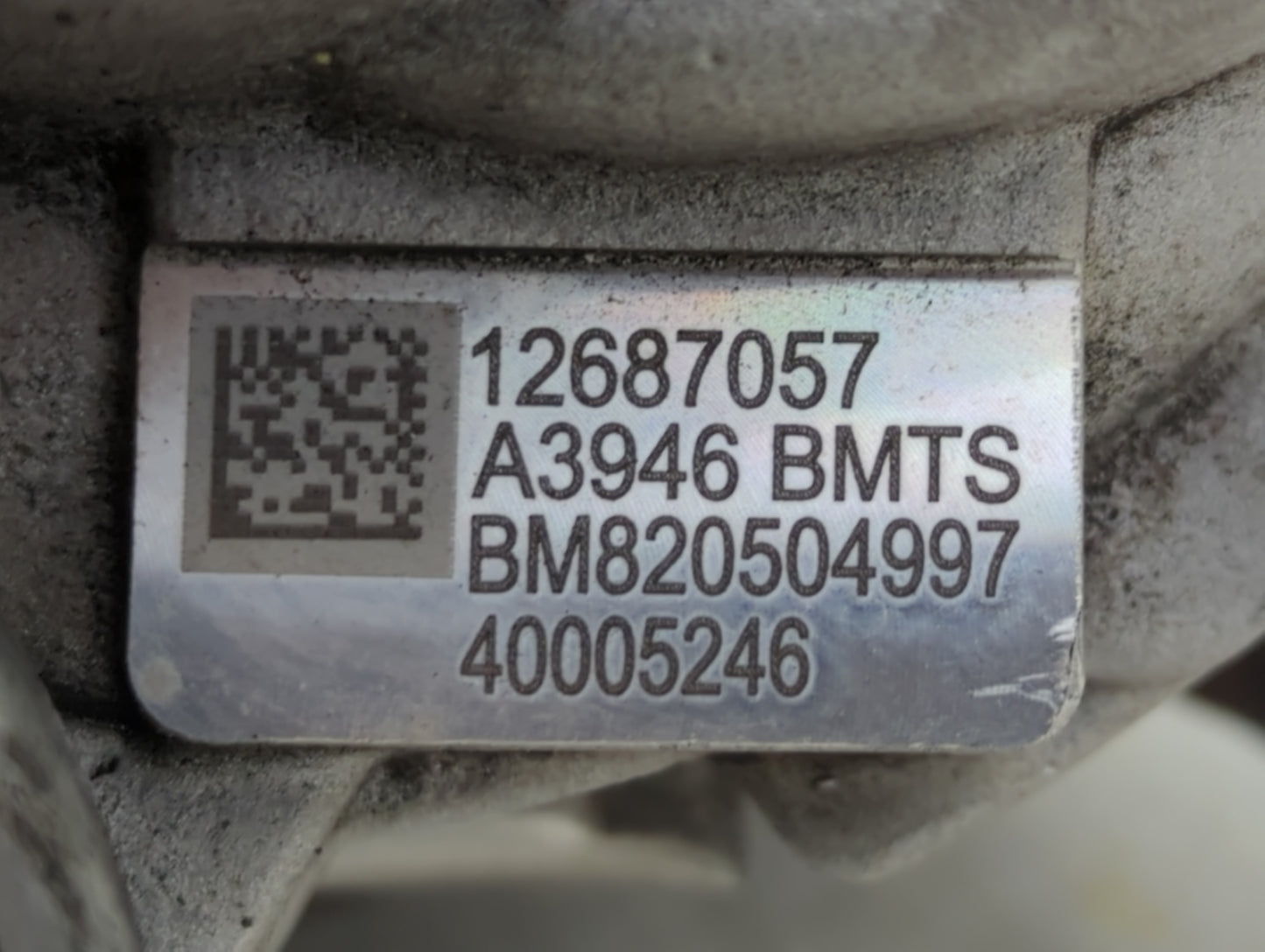 2016 Malibu Turbocharger Turbo Charger Super Charger Supercharger - Oemusedautoparts1.com