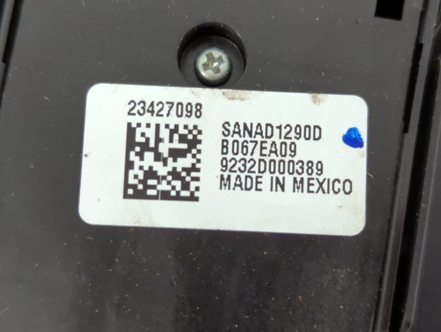 2019-2020 Chevrolet Silverado Master Power Window Switch Replacement Driver Side Left P/N:SANAD1290D B067EA09 Fits Fits 2019