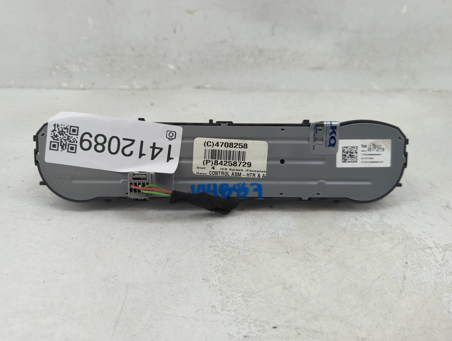 2014-2019 Chevrolet Silverado 1500 Climate Control Module Temperature AC/Heater Replacement P/N:84258729 Fits OEM Used Auto
