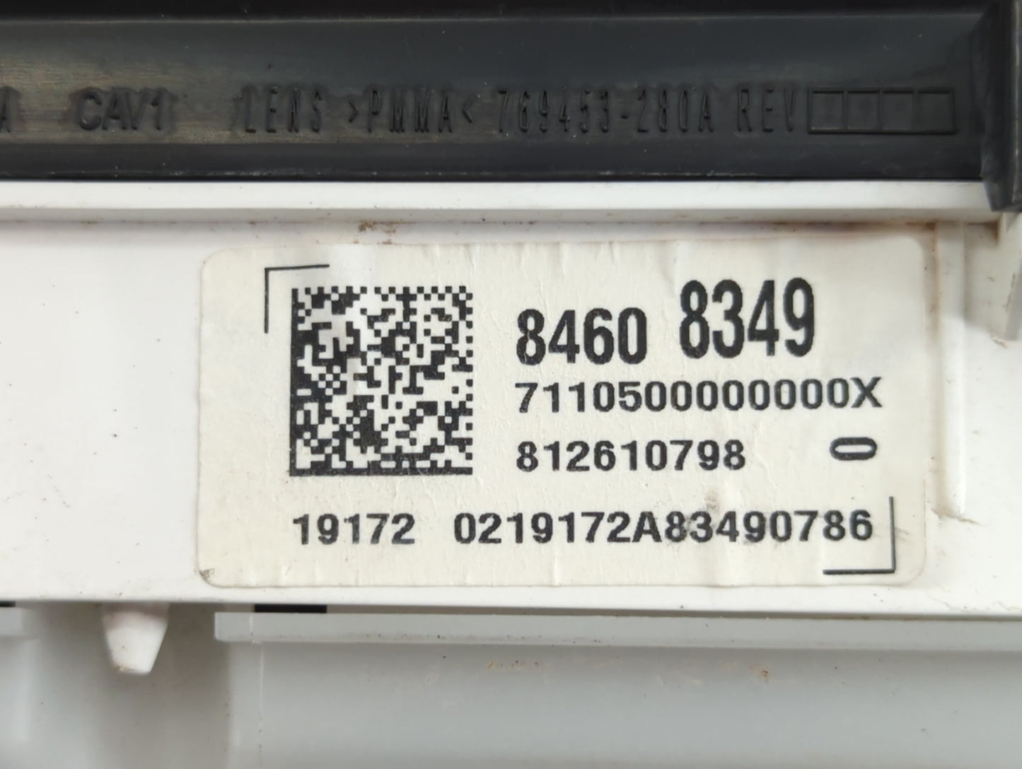 2019 Chevrolet Silverado 1500 Instrument Cluster Speedometer Gauges P/N:84608349 Fits OEM Used Auto Parts - Oemusedautoparts