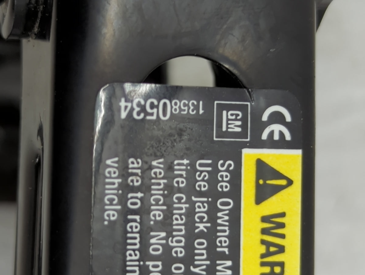 2019 Chevrolet Sonic Spare Scissor Car Jack - Oemusedautoparts1.com