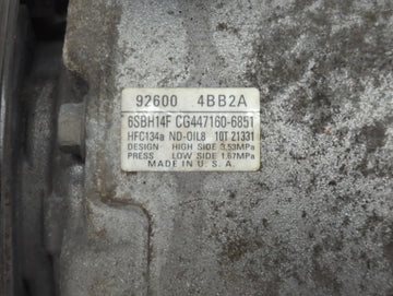 Chevrolet Suburban 1500 Air Conditioning A/c Ac Compressor Oem