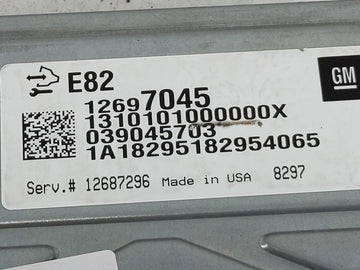 2018-2022 Chevrolet Traverse PCM Engine Control Computer ECU ECM PCU OEM P/N:12697045 Fits Fits 2016 2017 2018 2019 2020 2021 2022 OEM Used Auto Parts