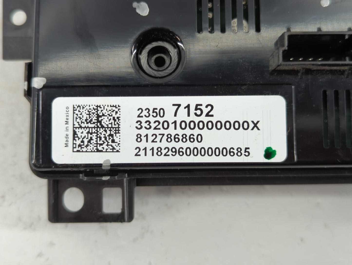 2018-2022 Chevrolet Traverse Climate Control Module Temperature AC/Heater Replacement P/N:23507152 Fits OEM Used Auto Parts