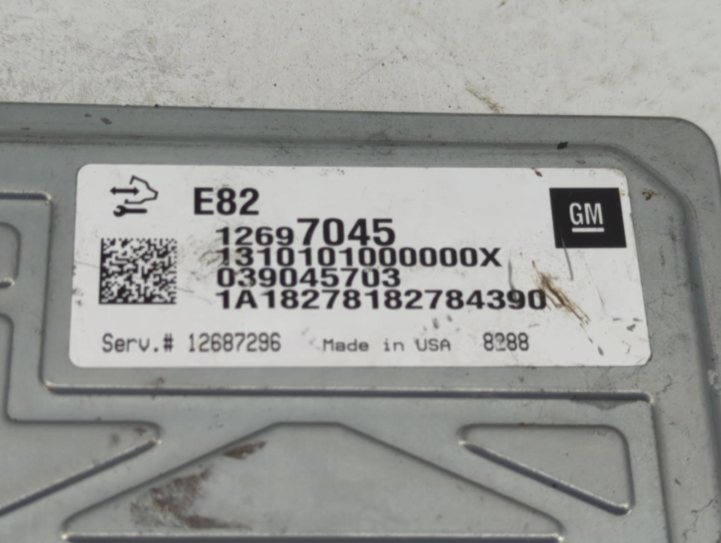 2018-2022 Chevrolet Traverse PCM Engine Control Computer ECU ECM PCU OEM P/N:039045703 12697045 Fits OEM Used Auto Parts - O