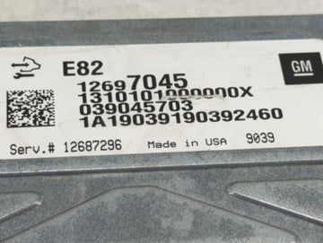 2018-2022 Chevrolet Traverse PCM Engine Control Computer ECU ECM PCU OEM P/N:12697045 Fits Fits 2016 2017 2018 2019 2020 2021 2022 OEM Used Auto Parts