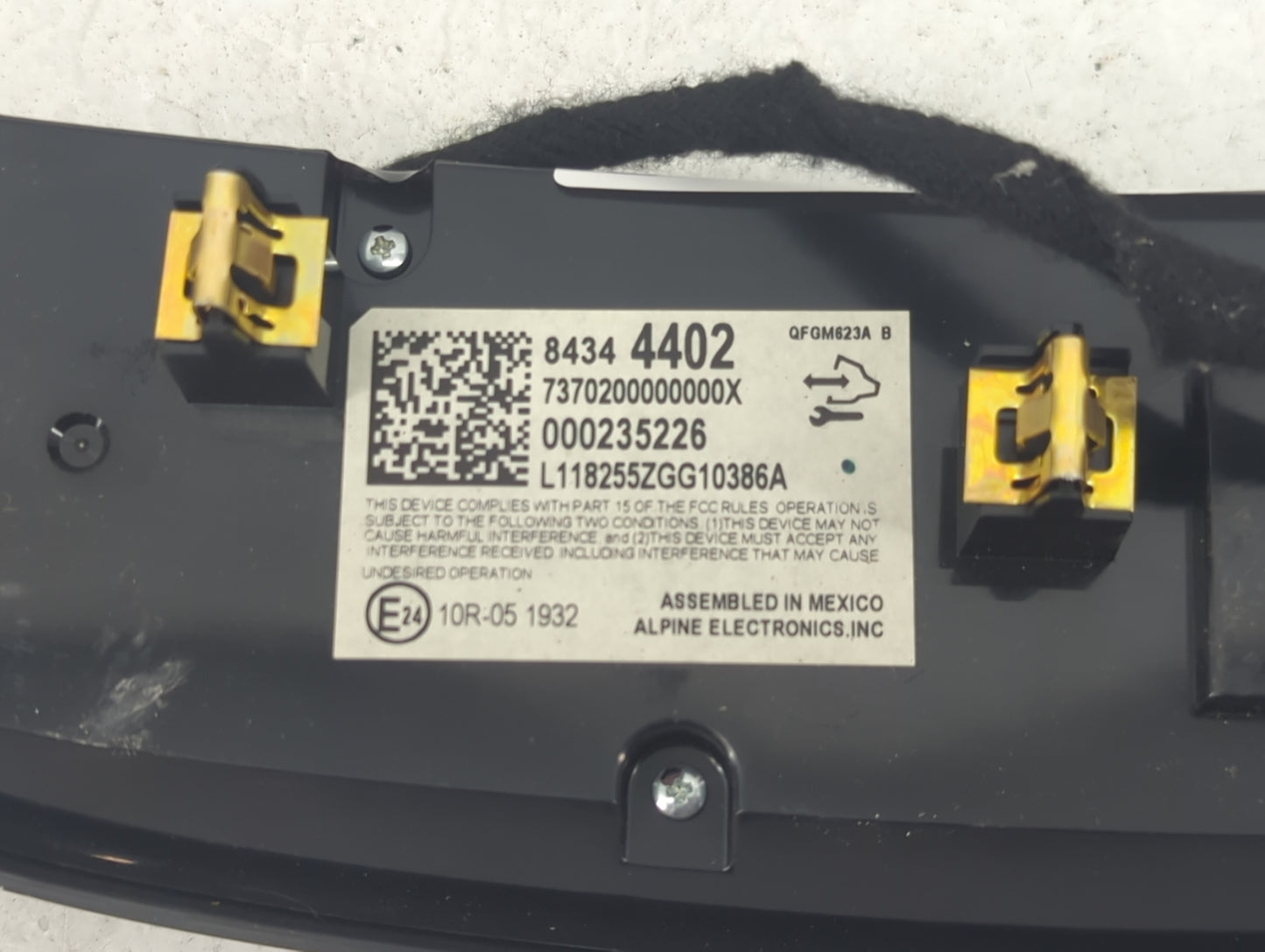 2019 Chevrolet Traverse Climate Control Module Temperature AC/Heater Replacement P/N:84344402 QFGM623A, 000235226 Fits OEM U