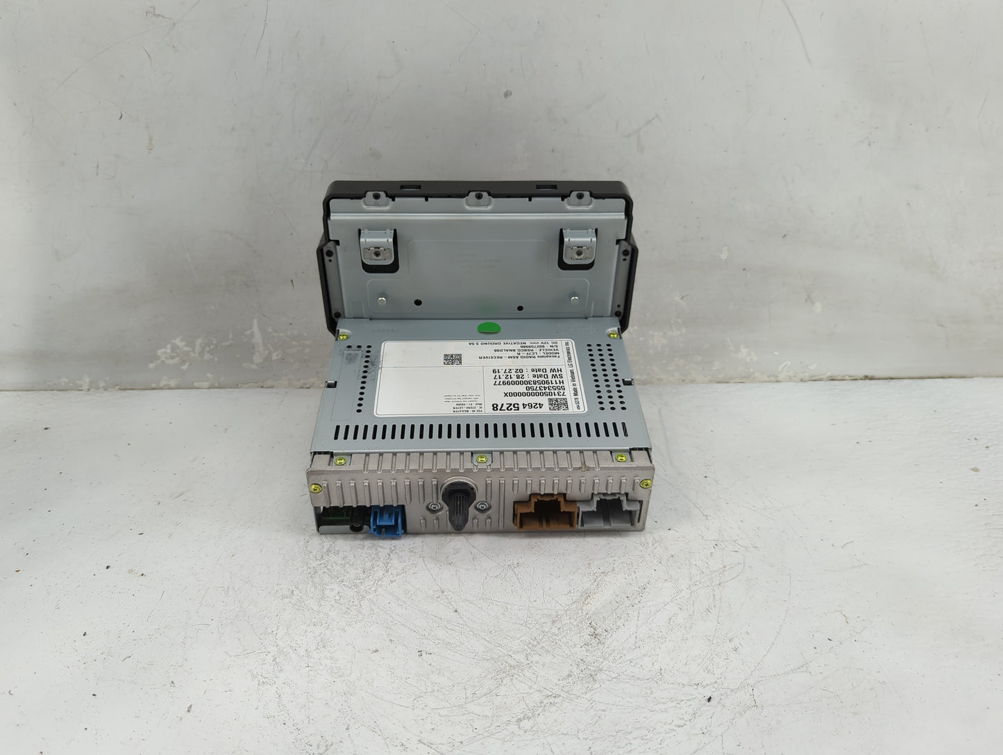 2018-2021 Chevrolet Traverse Radio AM FM Cd Player Receiver Replacement P/N:42645278 555343750 Fits Fits 2018 2019 2020 2021