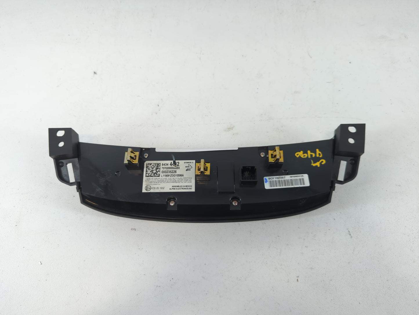 2018-2022 Chevrolet Traverse Climate Control Module Temperature AC/Heater Replacement P/N:84344482 Fits OEM Used Auto Parts