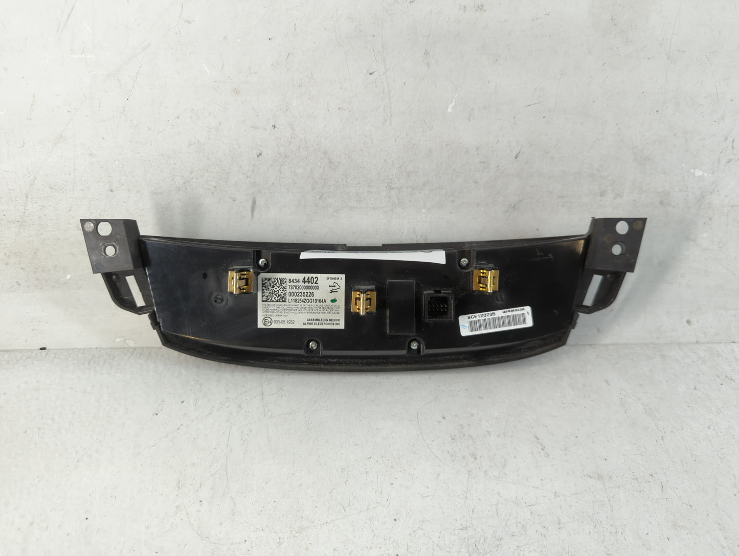 2018-2022 Chevrolet Traverse Climate Control Module Temperature AC/Heater Replacement P/N:84344402 Fits OEM Used Auto Parts