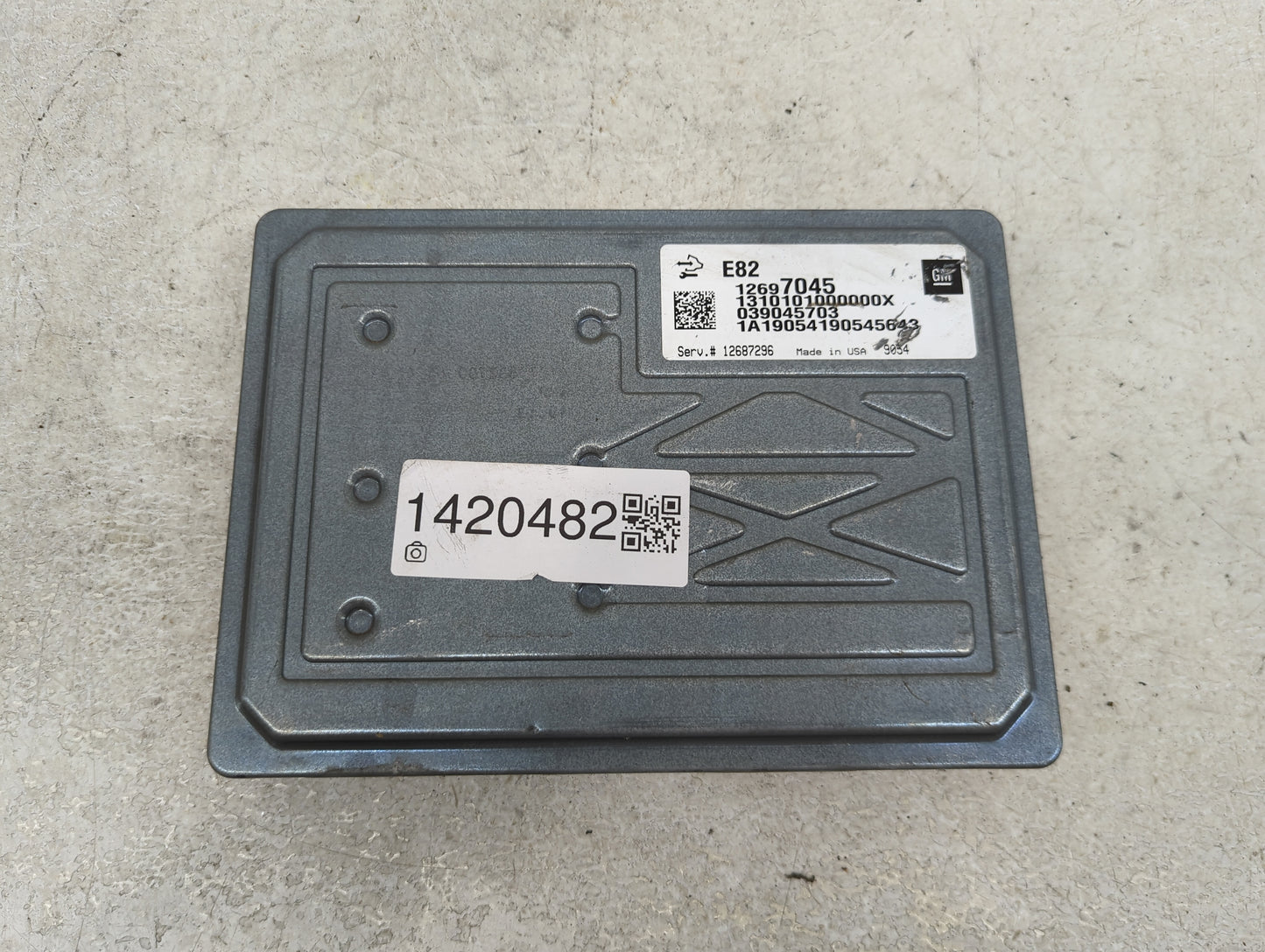 2019 Chevrolet Travrs PCM Engine Control Computer ECU ECM PCU OEM P/N:12697045 12687296 Fits Fits 2016 2017 2018 2020 2021 2