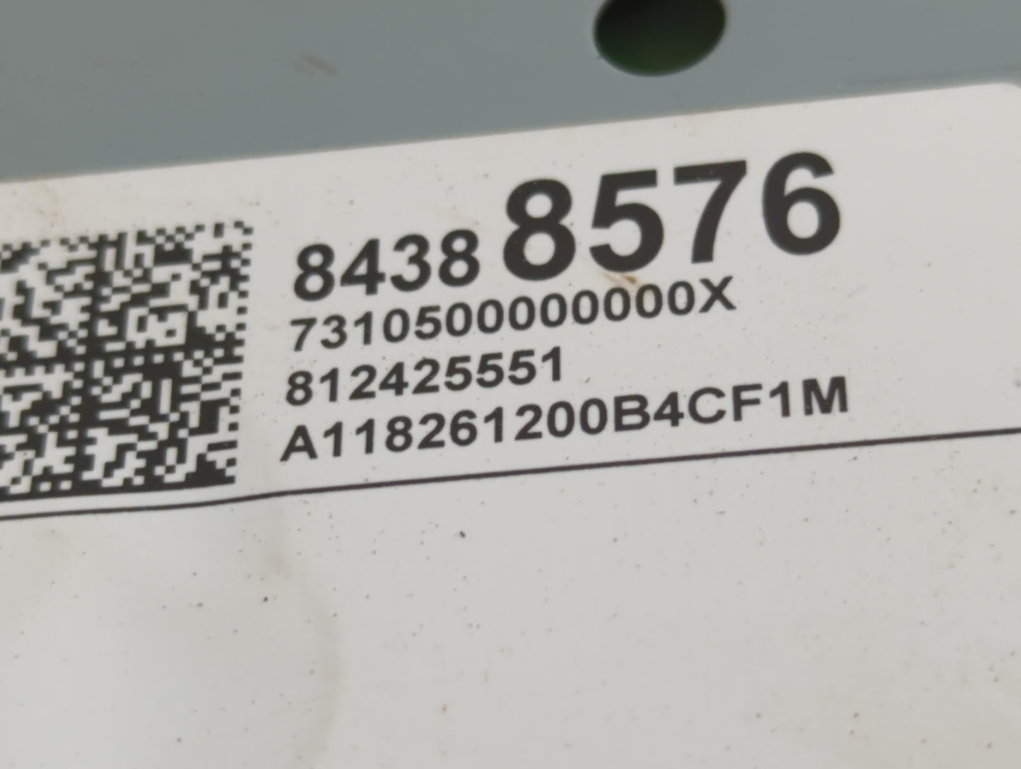 2017-2020 Chevrolet Trax Radio AM FM Cd Player Receiver Replacement P/N:84388576 Fits Fits 2017 2018 2019 2020 OEM Used Auto