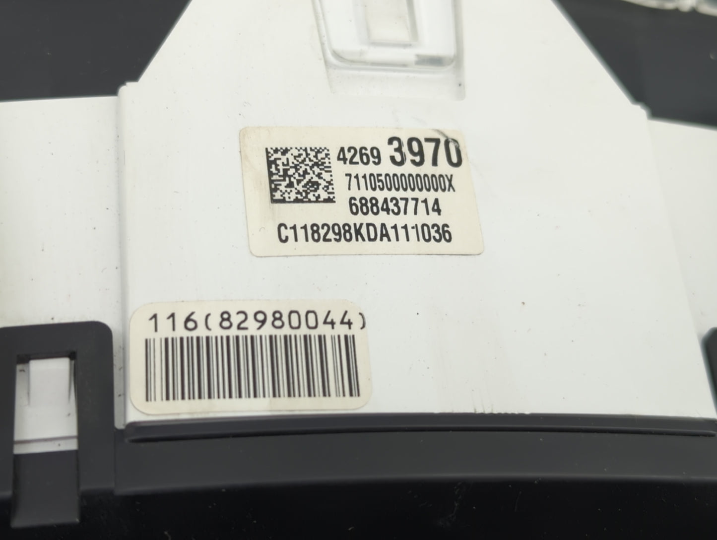 2019-2021 Chevrolet Trax Instrument Cluster Speedometer Gauges P/N:42693970 688437714, C118298KDA111036 Fits Fits 2019 2020