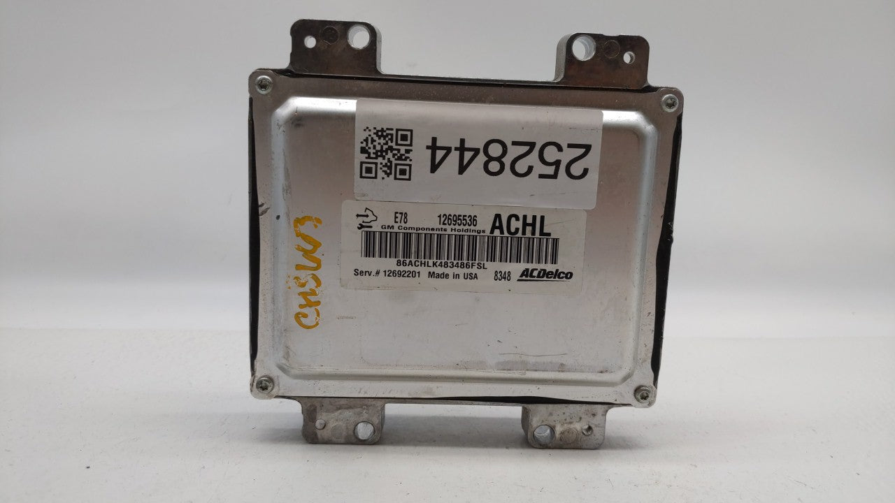 2017-2018 Chevrolet Trax PCM Engine Control Computer ECU ECM PCU OEM P/N:12685776 12668986, 12692201 Fits Fits 2017 2018 201