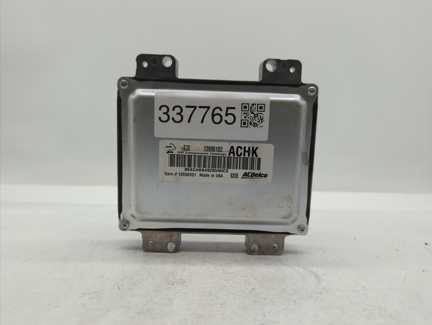 2017-2018 Chevrolet Trax PCM Engine Control Computer ECU ECM PCU OEM P/N:12679097 12692201, 12685936 Fits Fits 2017 2018 201