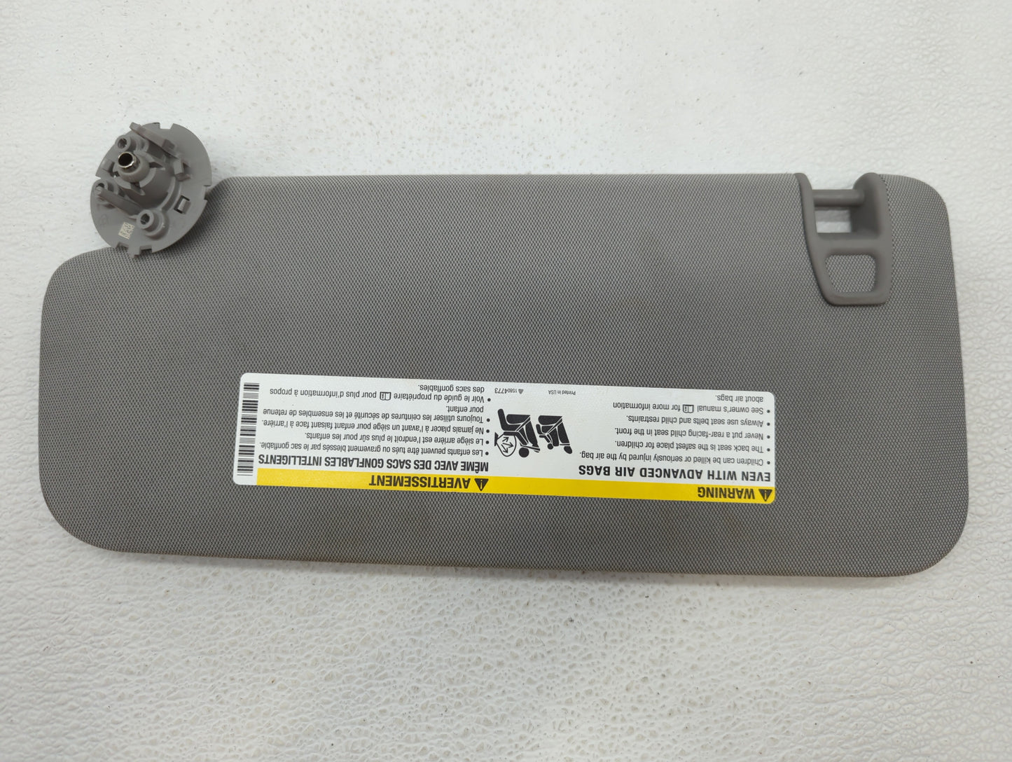 2017-2021 Chevrolet Trax Sun Visor Shade Replacement Passenger Right Mirror Fits Fits 2017 2018 2019 2020 2021 OEM Used Auto