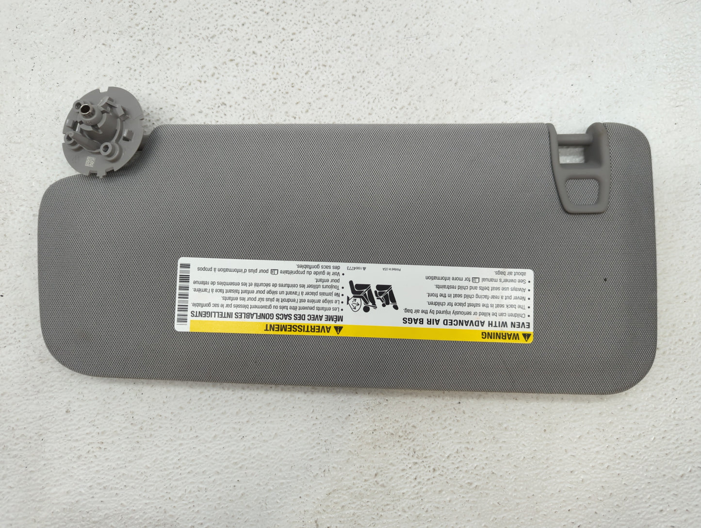 2017-2021 Chevrolet Trax Sun Visor Shade Replacement Passenger Right Mirror Fits Fits 2017 2018 2019 2020 2021 OEM Used Auto