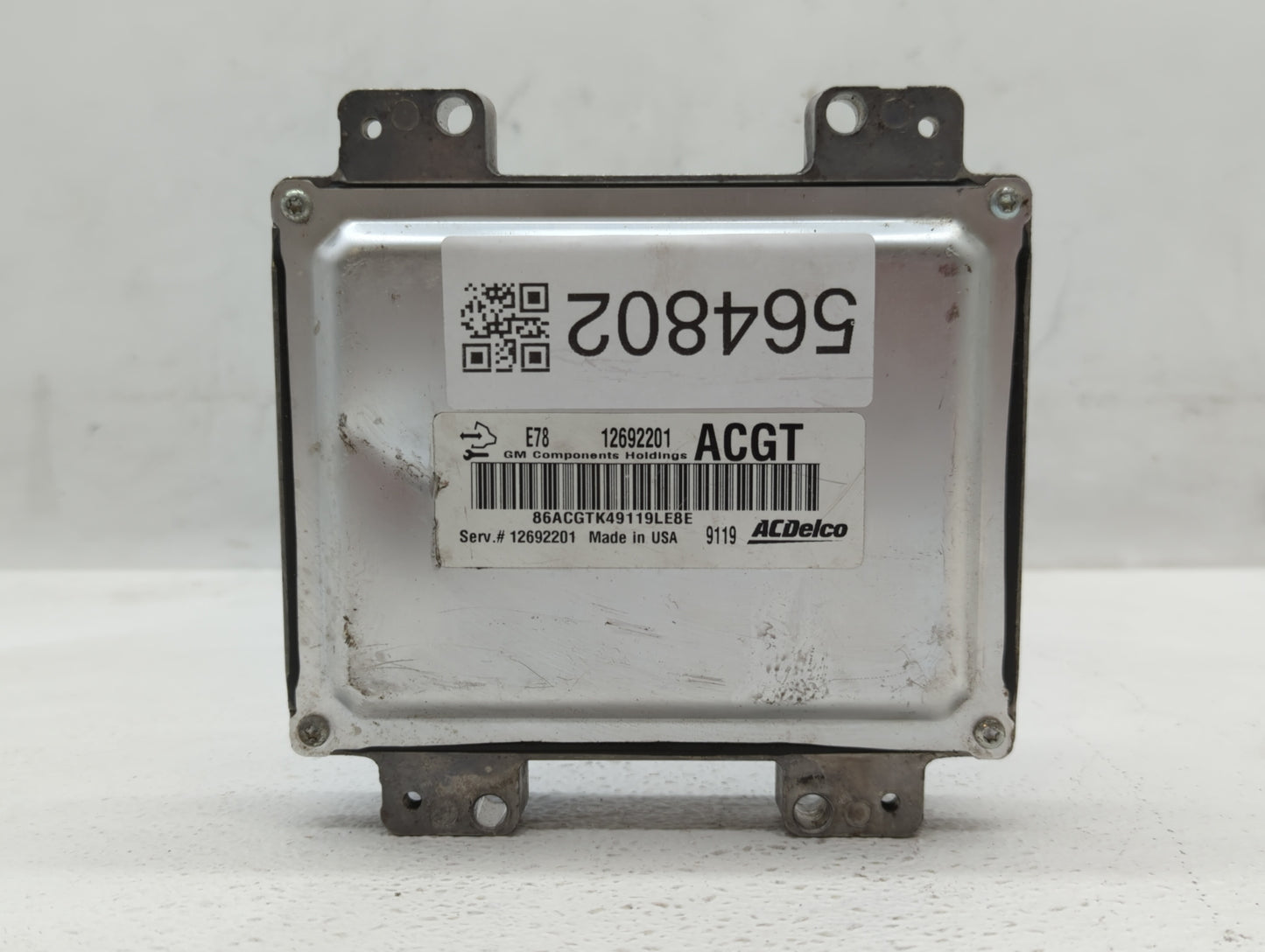 2017-2021 Chevrolet Trax PCM Engine Control Computer ECU ECM PCU OEM P/N:12692201 Fits Fits 2017 2018 2019 2020 2021 OEM Use