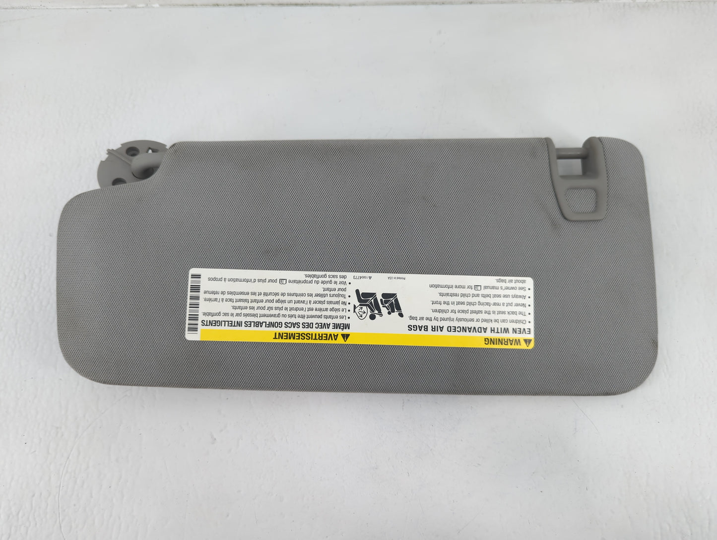 2017-2021 Chevrolet Trax Sun Visor Shade Replacement Passenger Right Mirror Fits Fits 2017 2018 2019 2020 2021 OEM Used Auto