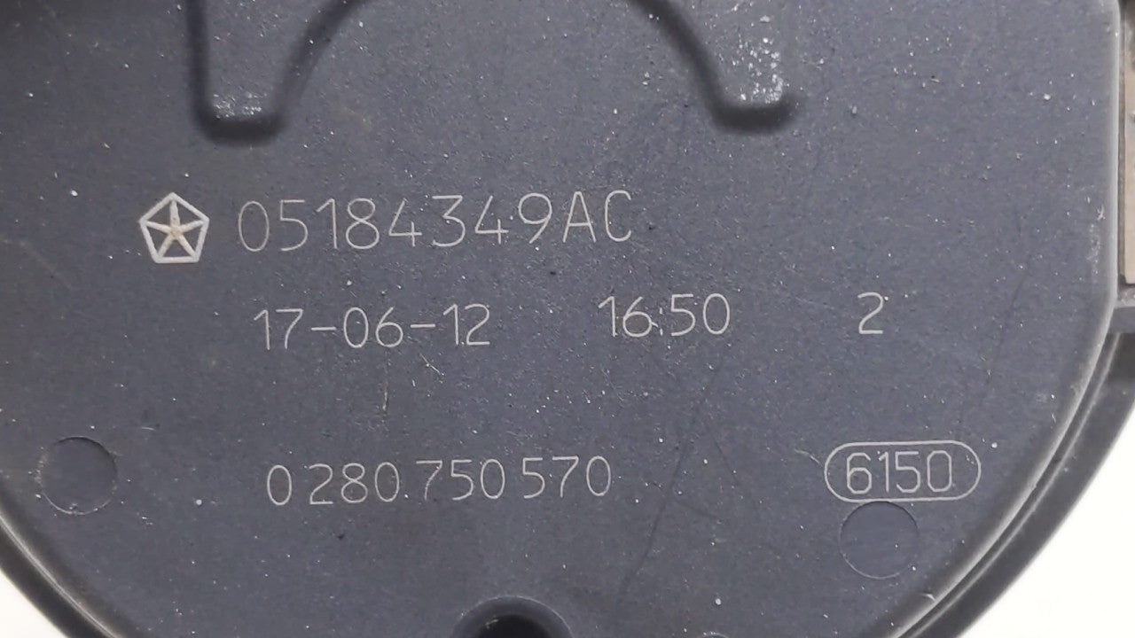2017 Chrysler Pacifica Throttle Body P/N:05184349AD 05184349AB, 05184349AE Fits Fits 2011 2012 2013 2014 2015 2016 2018 2019