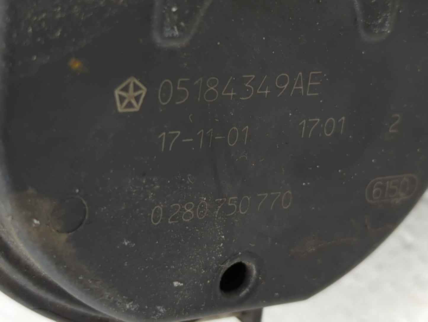 2017 Chrysler Pacifica Throttle Body P/N:05184349AE 05184349AD, 05184349AC Fits Fits 2011 2012 2013 2014 2015 2016 2018 2019