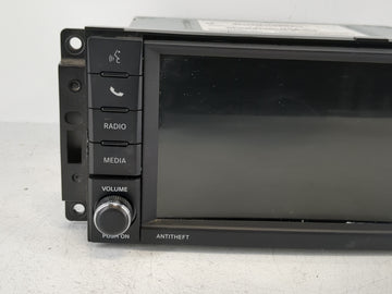 2019 Dodge Caravan Radio AM FM Cd Player Receiver Replacement P/N:P68433485AA Fits Fits 2012 2013 2014 2015 2016 2017 2018 2020 OEM Used Auto Parts