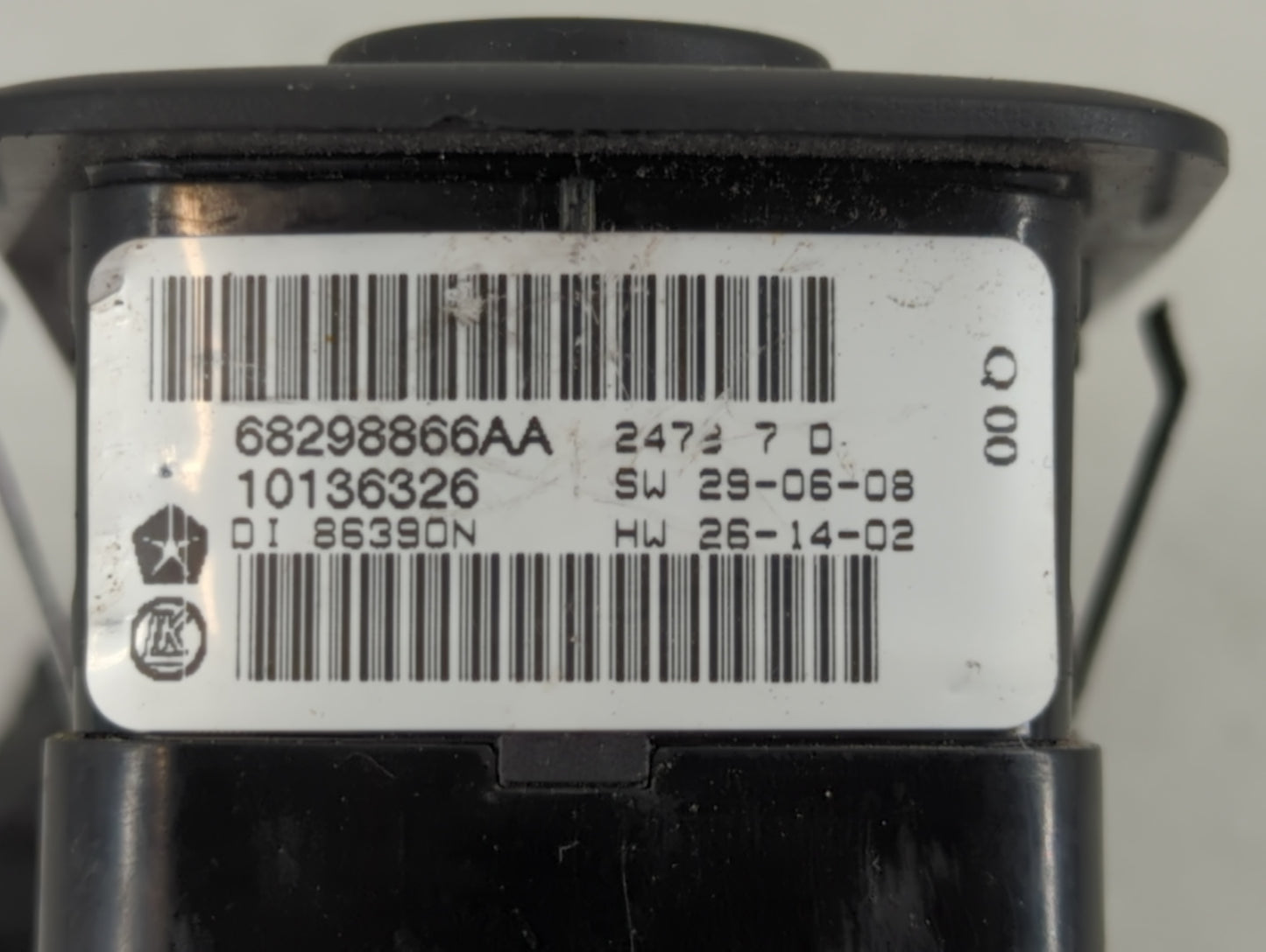 2019 Dodge Caravan Master Power Window Switch Replacement Driver Side Left P/N:68298866AA Fits Fits 2016 2017 2018 2020 OEM