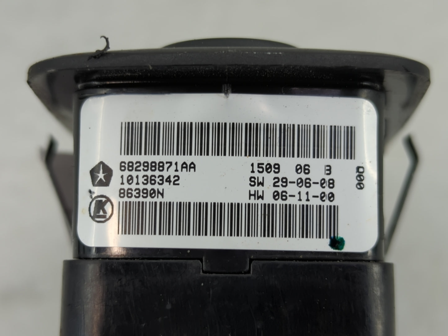 2019 Dodge Caravan Master Power Window Switch Replacement Driver Side Left P/N:10136342 68298871AA Fits OEM Used Auto Parts