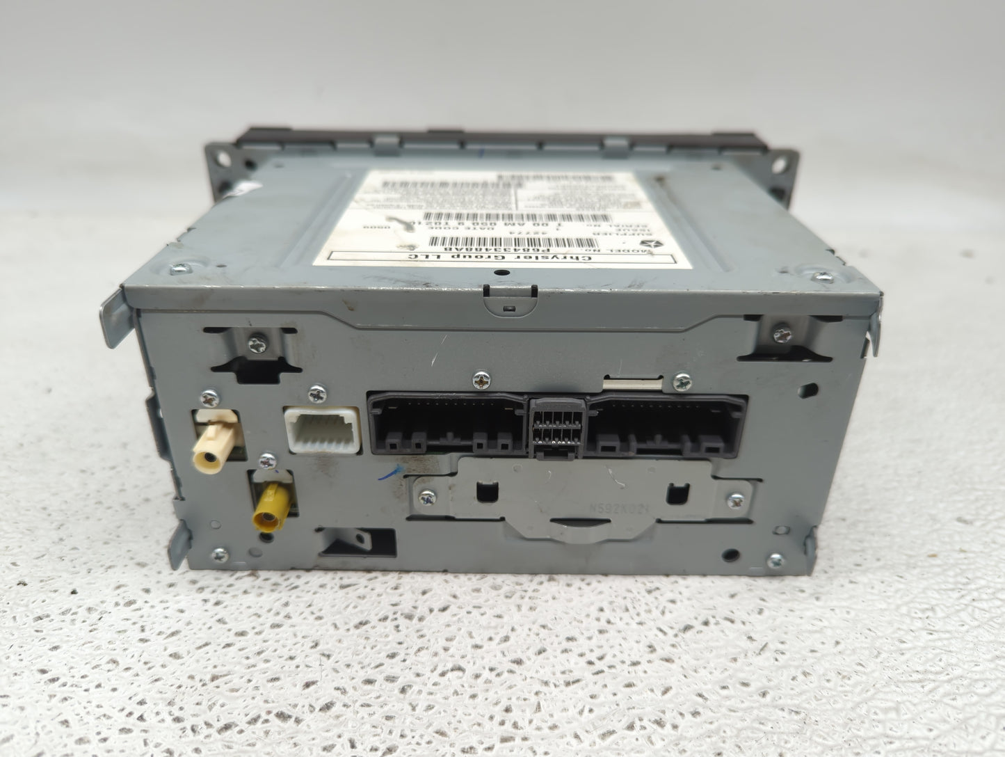 2019 Dodge Caravan Radio AM FM Cd Player Receiver Replacement P/N:P68433488AB Fits Fits 2012 2013 2014 2015 2016 2017 2018 2