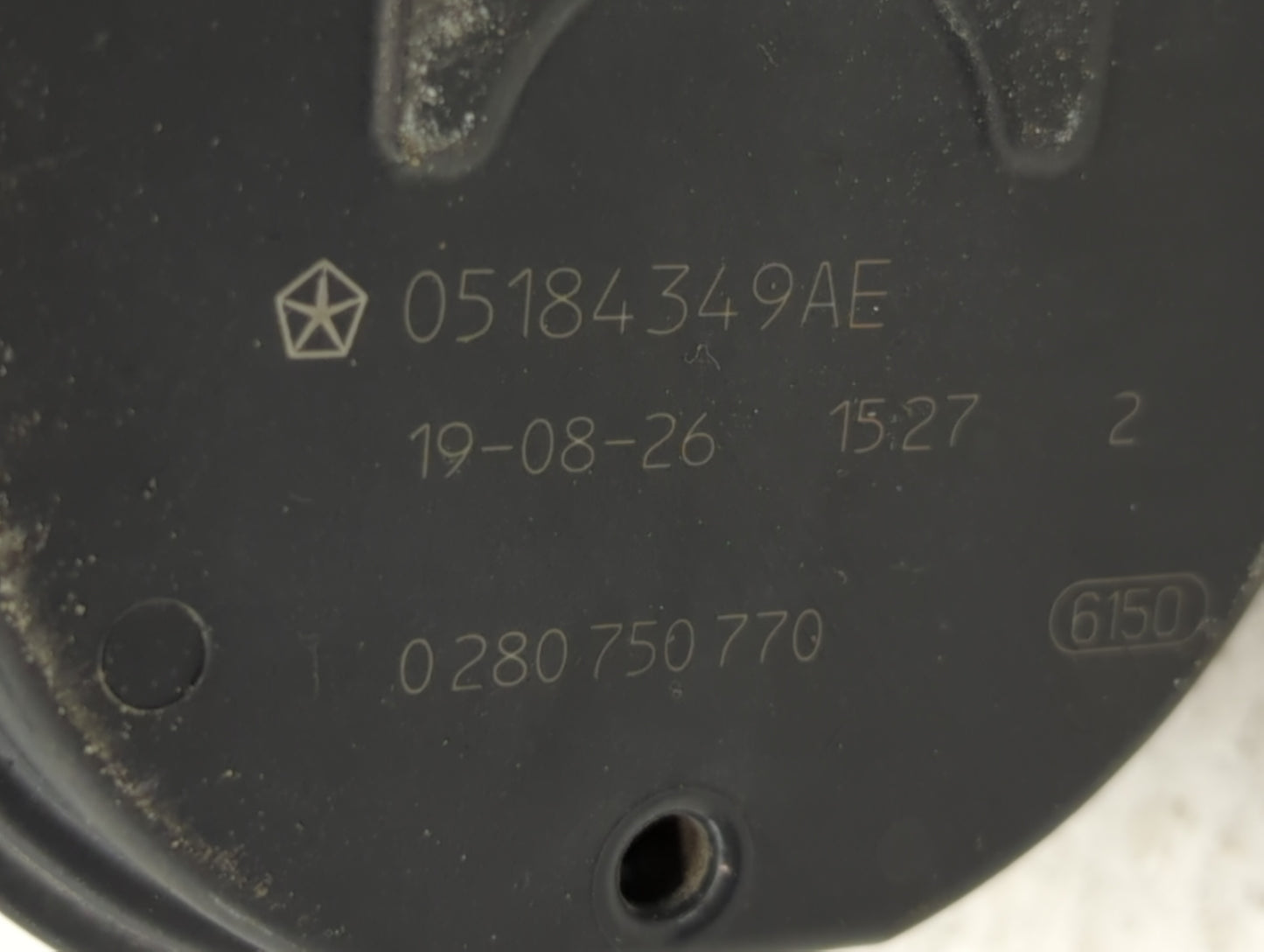 2019 Dodge Caravan Throttle Body P/N:05184349AE Fits Fits 2011 2012 2013 2014 2015 2016 2017 2018 2020 2021 2022 OEM Used Au