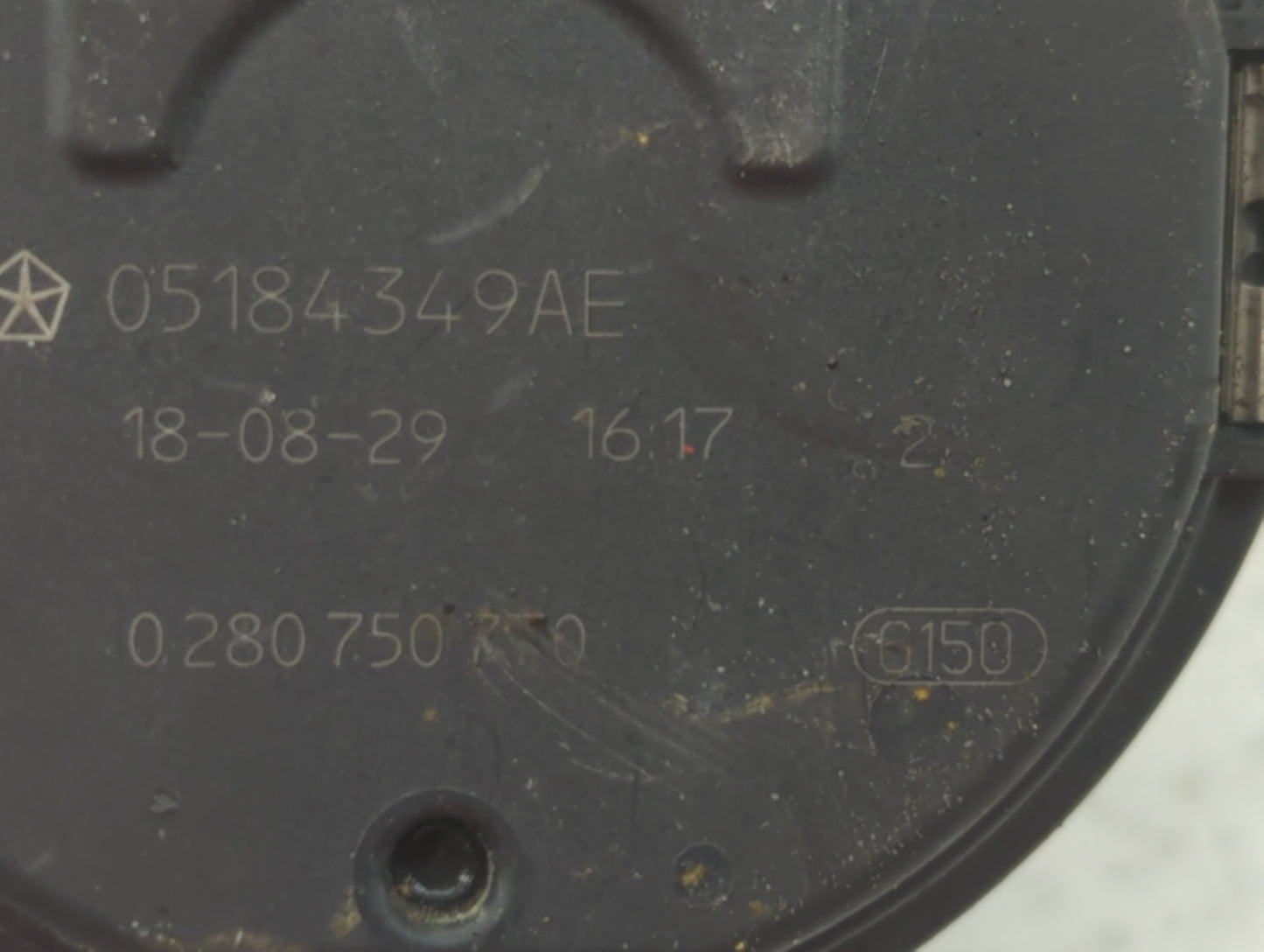 2019 Dodge Caravan Throttle Body P/N:0 280 750 05184349AE Fits Fits 2011 2012 2013 2014 2015 2016 2017 2018 2020 2021 2022 O
