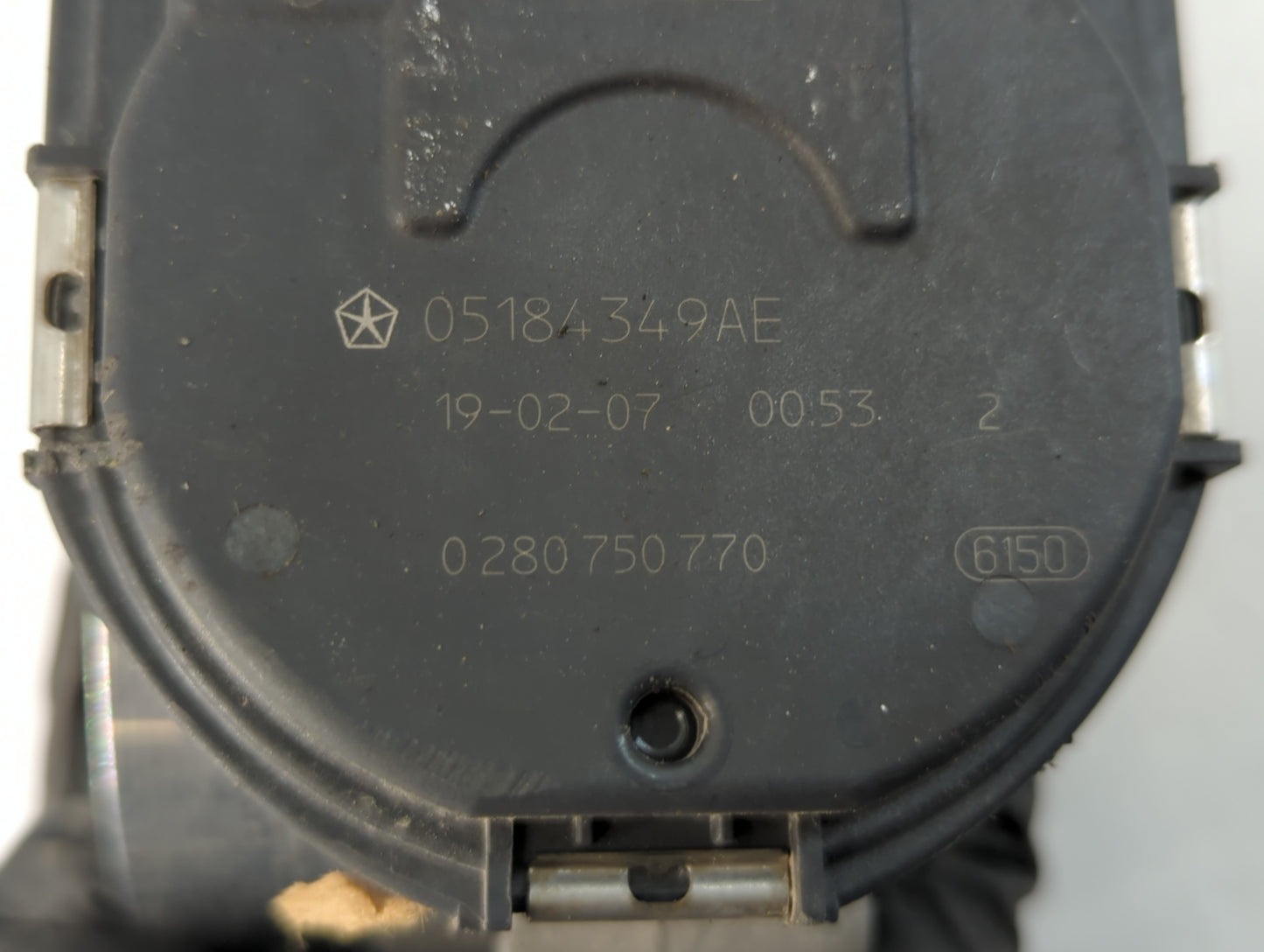 2011-2022 Dodge Challenger Throttle Body P/N:0 280 750 770 05184349AE Fits OEM Used Auto Parts - Oemusedautoparts1.com